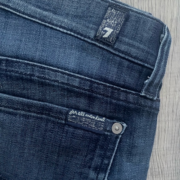 7 for all mankind skinny boyfriend jeans EUC - Picture 6 of 10